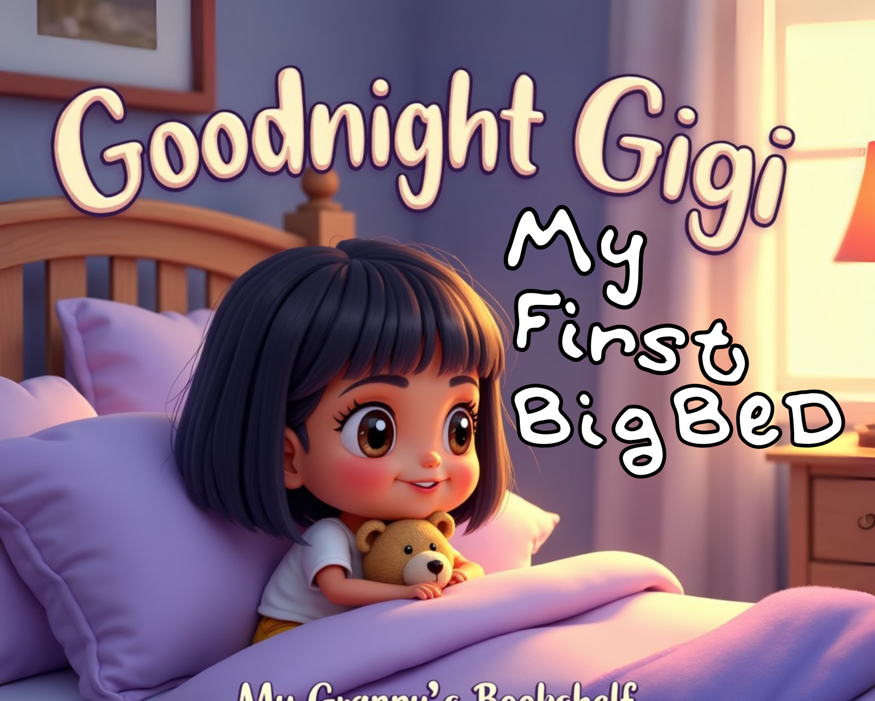 Goodnight Gigi: My First Big Bed – Personalized Children’s Bedtime Book